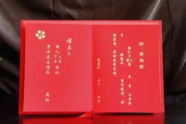 红纸生辰八字格式图片解析与应用技巧
