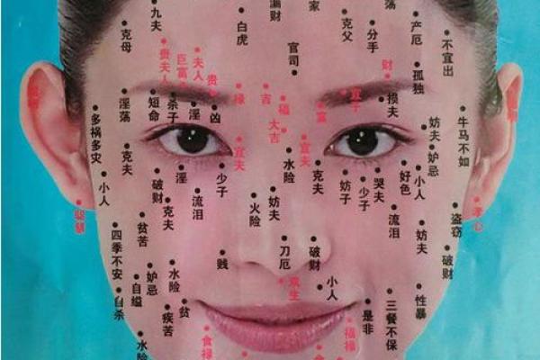探索痣相解图：从面部痣相看你的命运轨迹