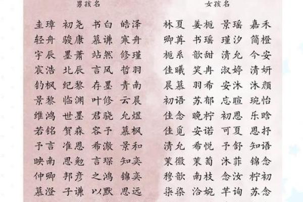为宝宝挑选独特名字的实用指南