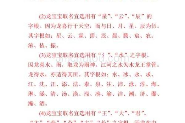 属龙男孩名字大全与命名技巧