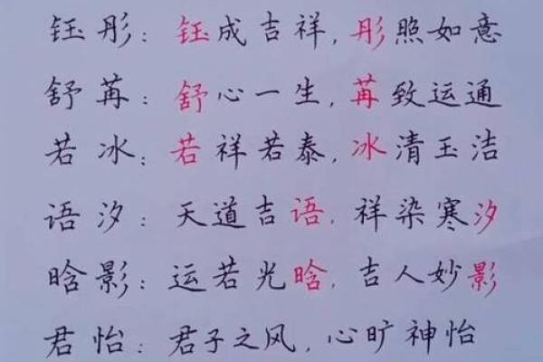 漾字取名的寓意与象征意义解析