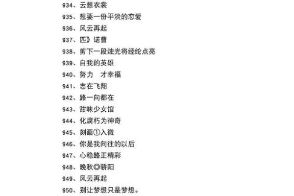 微信取名字技巧：如何选择一个既有创意又好听的昵称