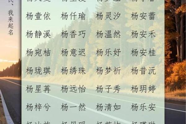 杨姓起名方法大全：适合男孩女孩的命名建议