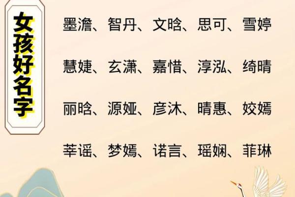 适合取名字的字有哪些 选对字让名字更有意义