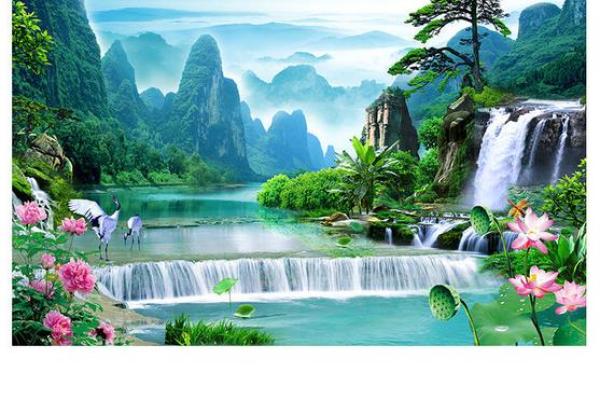 风景壁纸中的招财风水元素，打造富贵家居环境