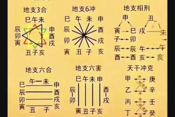 地支关系图解析:深入理解十二地支的相互联系与作用 地支关系图解析:深入理解十二地支的相互联系与作用