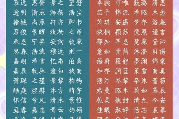 宝宝名字精选：经典与创新结合
