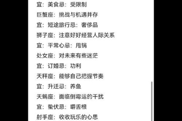 本周星座运势全解析：哪些星座将迎来好运