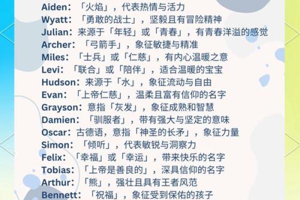 为姓黄的宝宝起个独特有寓意的名字的建议