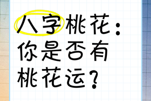 八字分析桃花运的奥秘与运势解析