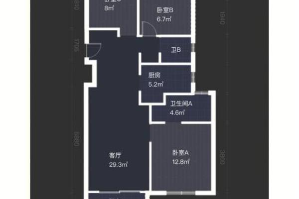 卫生间门比卧室门高是否会影响家庭运势