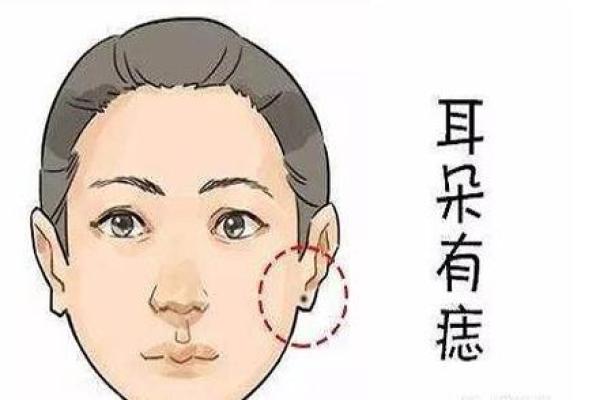 耳朵痣的位置与命运，解读五大常见痣相