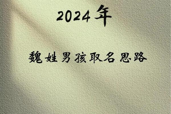 魏字宝宝名字精选