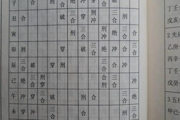 探索八字地支子卯卯酉的相生相克