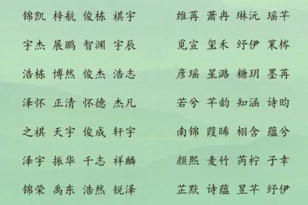 名字的力量：如何为你的孩子取一个响亮的名字
