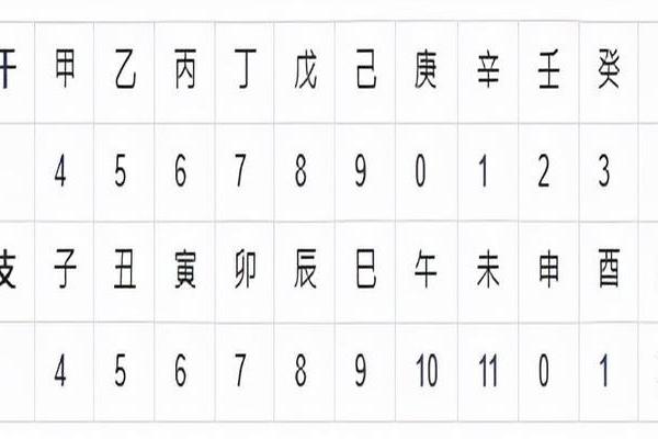 十二地支与天干的神秘关系