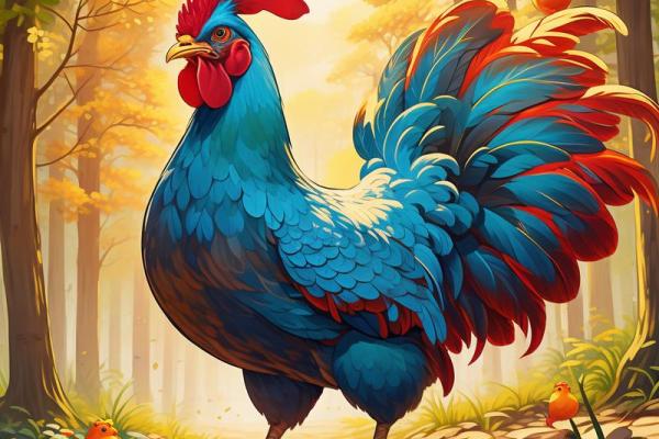 金鸡报晓吉祥如意