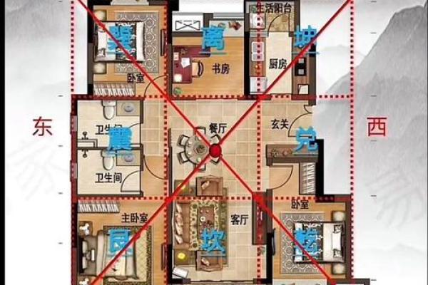 阳宅山形地理风水图解：揭秘家居吉凶，打造旺家秘籍