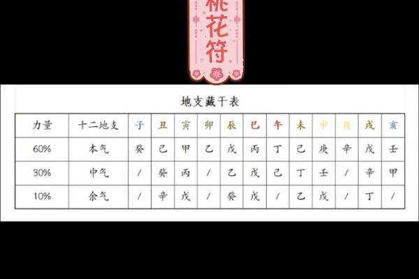生辰八字藏干的奥秘解析