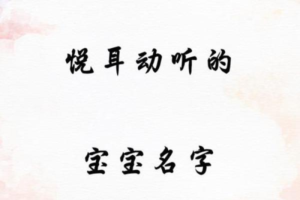 夏日新生，悦耳宝宝名