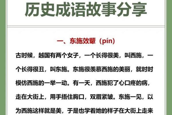 语言的传承与演变：成语背后的传统文化故事