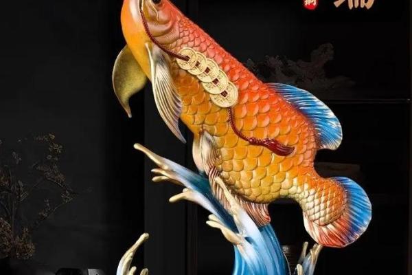 金光闪闪的财运小帮手——风水招财金龙鱼，带给你源源不断的财富！