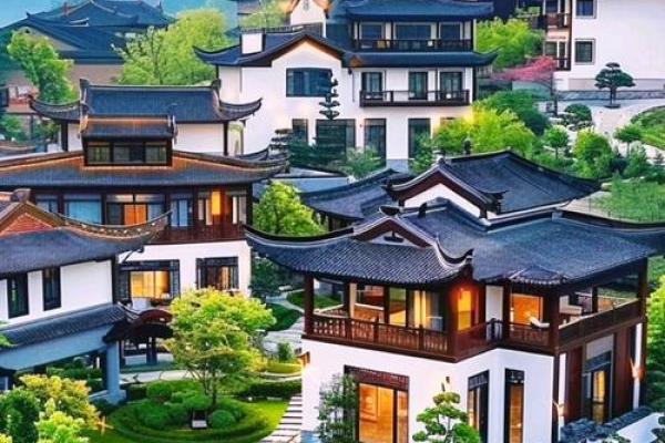 田园诗意，风水住宅美图鉴赏，带你领略农村家居之美