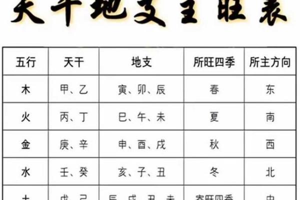 甲子五行属性解析