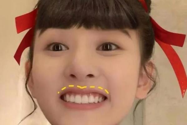 笑口常开面相显