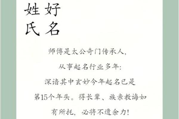 如何为新生儿起一个独特的名字——以鸿灿为例