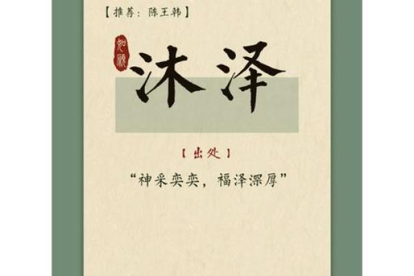从沐青名字看中国姓名文化的深厚底蕿