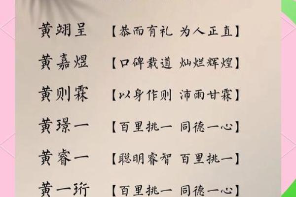 独具匠心，寓意美好的宝宝名字