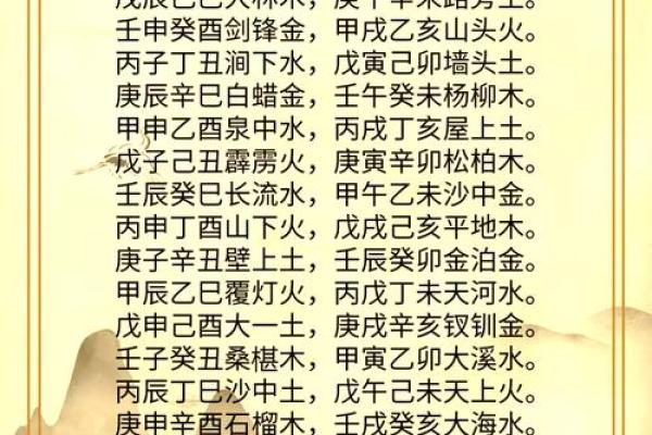 天干地支背诵的有效策略