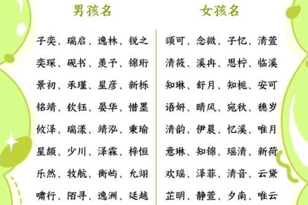 金秋十月，吉祥宝宝名精选