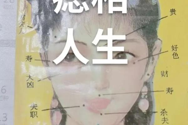 一眼识人！从女子痣相看性格与命运！