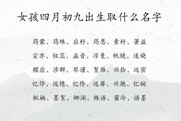 如何根据生辰八字为女宝宝取个吉利名字
