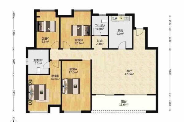 四房四厅，风水旺宅，独家揭秘抢购爆品，财运亨通