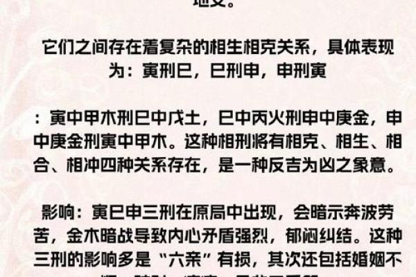 浅谈地支相刑在命理中的作用 浅谈地支相刑在命理中的作用