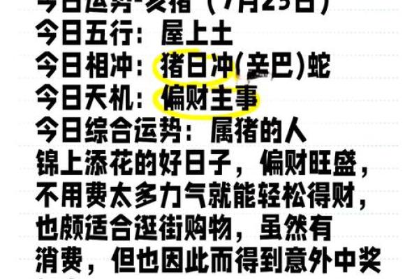 今天猪运势如何？快来查阅