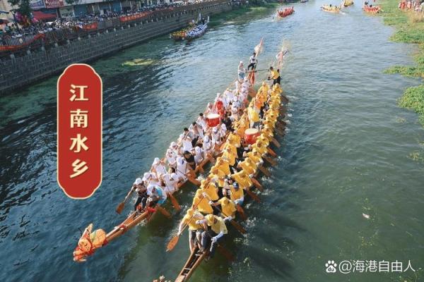 江南水乡的端午龙舟情