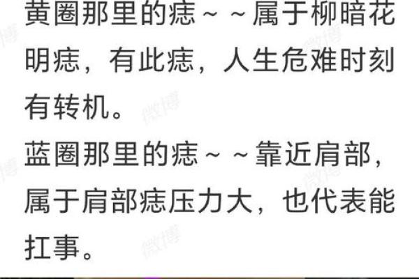 痣相25种解析，揭开你的人生运势之谜