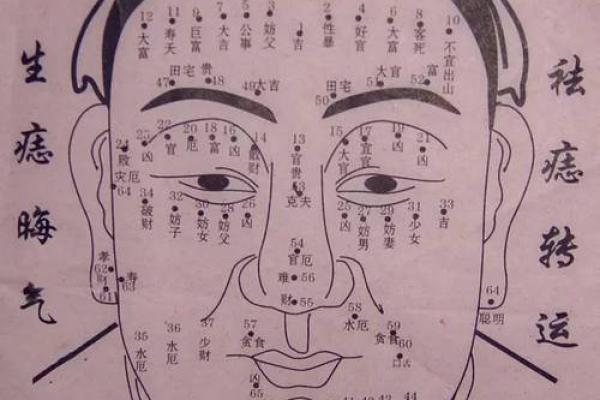 千古秘传：中国痣相大全图鉴