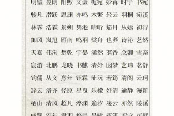 狗年林宝宝名字，寓意美好的选择分享