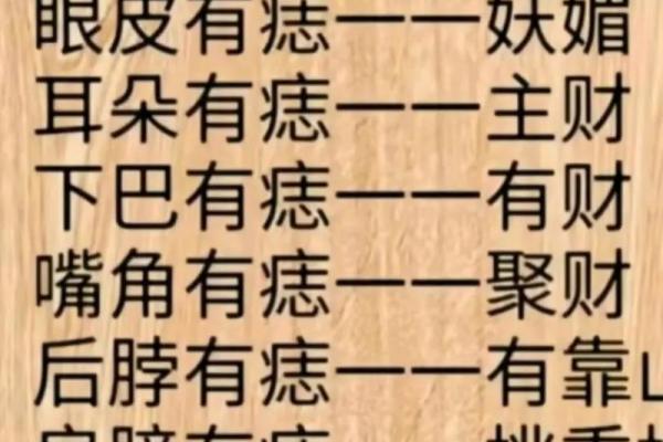 左脸痣主贵命？揭秘痣相背后的秘密！