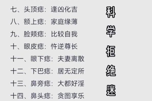 左脸痣主贵命？揭秘痣相背后的秘密！