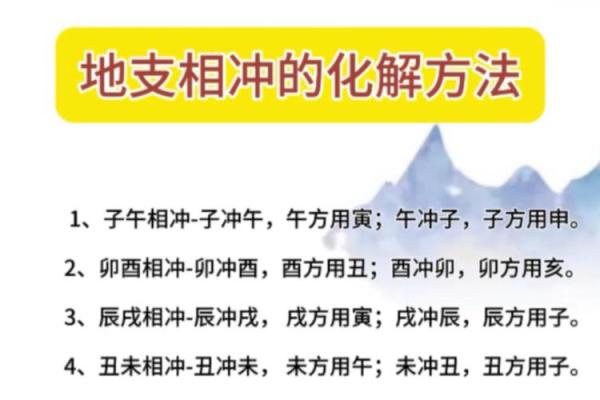 避免地支相冲带来的不利影响