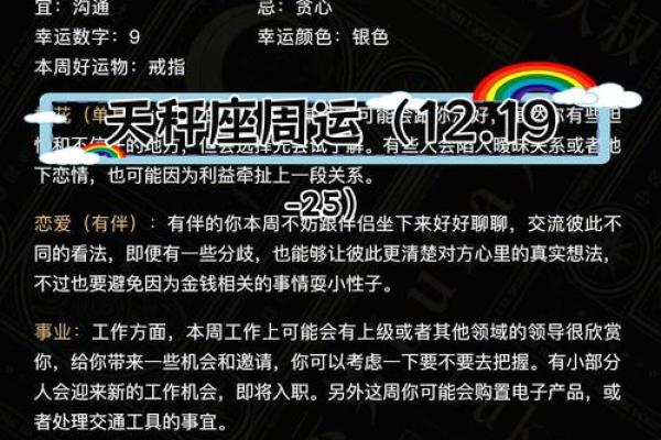 天秤座本月运势全面解析