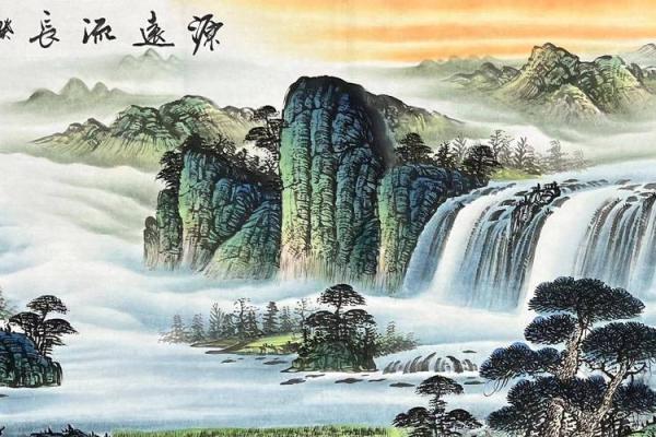 家居风水山水画，为您打造风水宝地