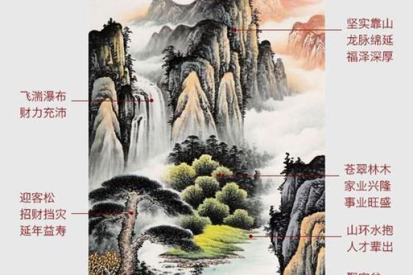 家居风水山水画，为您打造风水宝地