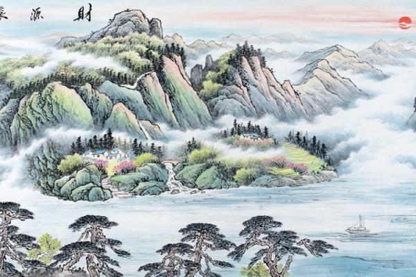 一幅画改变财运，招财风水画爆款来袭